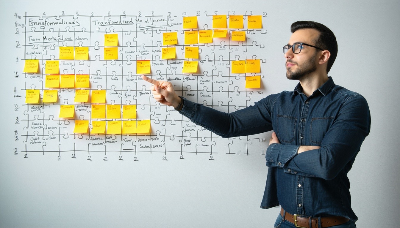 Emprendedor transformando su mentalidad
